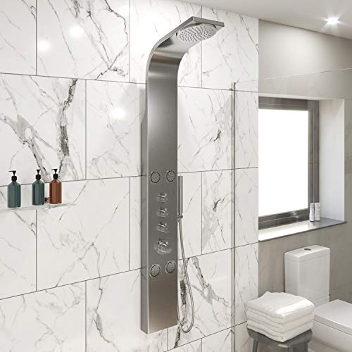 Architeckt® Thermostatic Shower Tower Column...