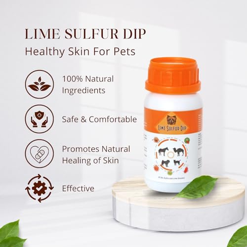 Classics-Lime-Sulfur-Dip-Pet-Care-Veterinary-Treatment-Against-Ringworm-Mange-Lice-Flea-Itchy-and-Dry-Skin-Safe-Solution-for-Dog-Cat-Puppy-Kitten-Horse-473ml
