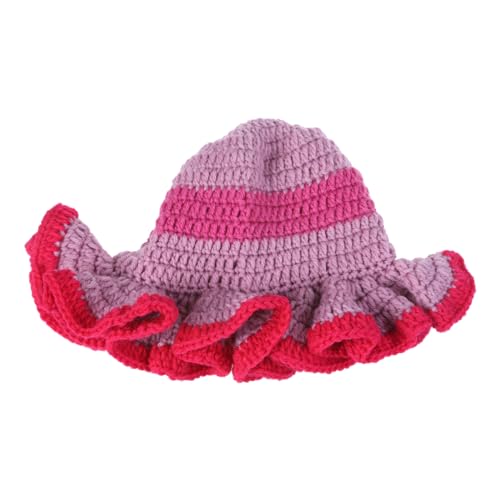 Chapeau coupe-vent en crochet pour adulte qui ne s'envole pas et protège