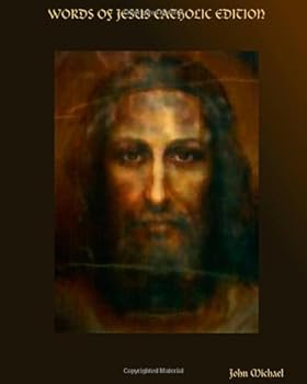 Paperback Words Of Jesus Catholic Edition Book