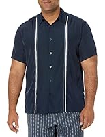 Algopix Similar Product 3 - Cubavera Mens Contrast Insert Stitching
