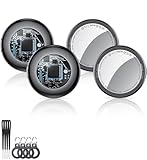 2025 New [Apple MFi Certified] (iOS Only) Air Tracker Tags-4 Pack, Bluetooth Tracker for Apple Find My, Replaceable Battery, Key Finder and Item Locator Smart Tag for Keys, Bags, Luggage, Pets, Wallet