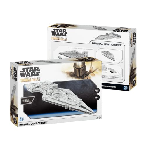 4D Cityscape Star Wars 3D Paper Model Kits (Imperial Light Cruiser) #TOP1