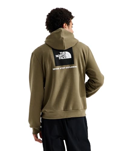 Image of THE NORTH FACE Men's Evolution Box NSE Hoodie | Sweatshirt With 2 Piece Hood, Adjustable Drawcord, Kangaroo Hand Pocket