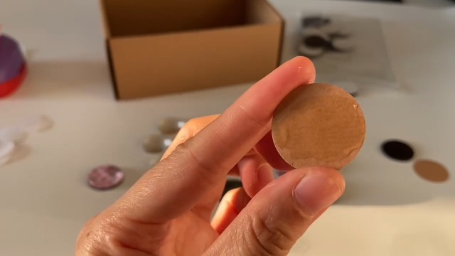 96pcs Craft Magnets Glass w Adhesive Backing and Transparent Clear Glass Cabo...