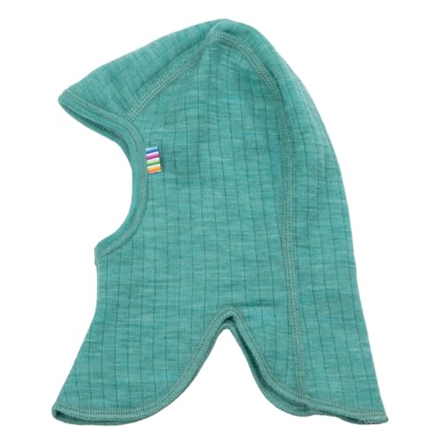 Joha Baby Kinder Jungen Mädchen Schlupfmütze Merinowolle, Größe:41, Farbe:grün