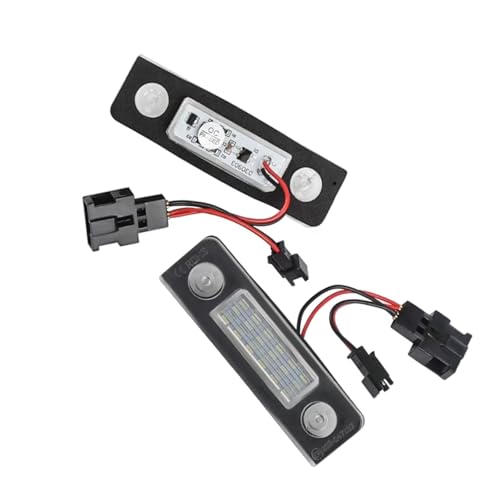 Lámpara de matrícula Skoda Octavia 2 piloto trasero para iluminación de placa de coche 2012