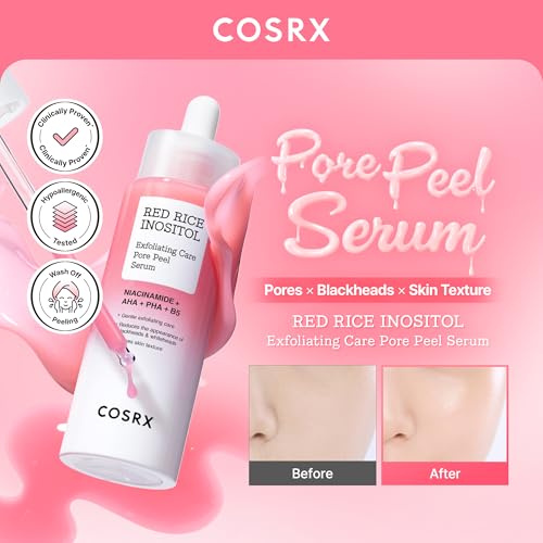 COSRX Red Rice Pore Peel Shot, Blackhead Remover AHA BHA PHA, 2.7 fl oz - image 2
