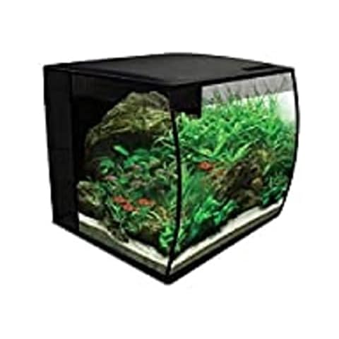 FLUVAL Aquarium Flex LED ohne Unterschrank für Aquarien schwarz 57 l, 1 Stück (1er Pack) Cover