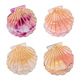 YARIEW Seashell Hair Accessories - Mini Claw Clips, Mermaid Hair Clips, Beach Party Decorations