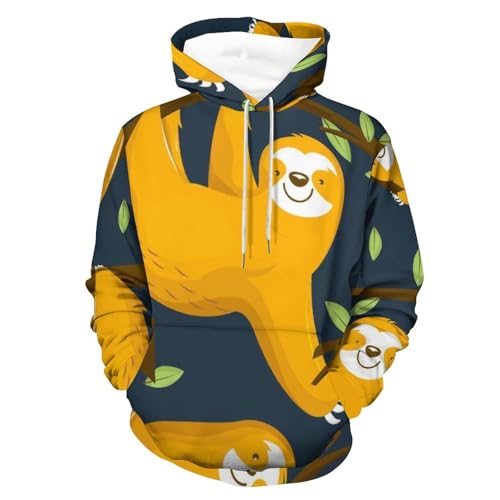 Sweat à capuche paresseux UMENG le pull confortable contre le froid