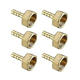 DyniLao 1,2-Zoll-Laufräder mit festem Lenkrad PP Top Plate-Lenkrad, 66 lb Gesamtladekapazität, 4er-Pack