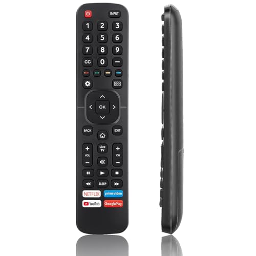 Universal Remote Control Replacement for All Hisense TV, EN2A27 Remote Compatible for All Hisense 4K LCD LED HD UHD Smart TVs