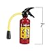 ArtCreativity Fire Extinguisher Squirt Toy for Kids Set of 2, Firefighter Toys with Realistic Design, Fun Outdoor Summer & Winter Toys for Boys and Girls, Novelty Gag Gift Item (7 Inch)