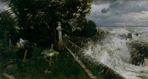 Cuadro al óleo Adolf Hiremy-Hirschl de alta calidad en lienzo de 60x90cm para pared