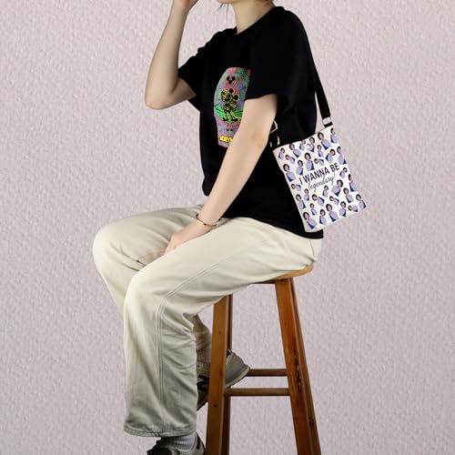 Image of MNIGIU Musical Inspired Gift Musical Crossbody Bag Musical Merch For Musical Lover