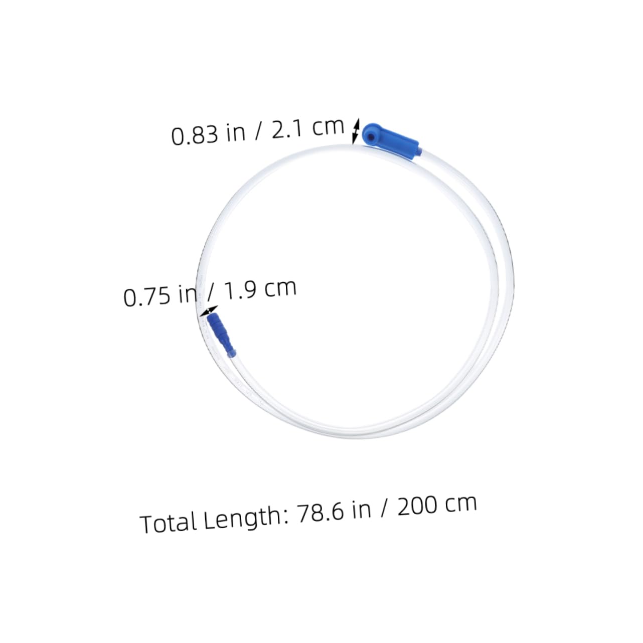 VINTORKY Car Brake Fluid Exchange Tool Brake Bleeder Hose for Replacement Flexible Design for Various Vehicles Hydraulic Systems for Garages Workshops