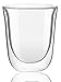 JoyJolt Levitea Double Walled Glasses Thermo Tumber, Barware, Drinkware, Glassware Set of 2 double wall glass 8.4 Ounces