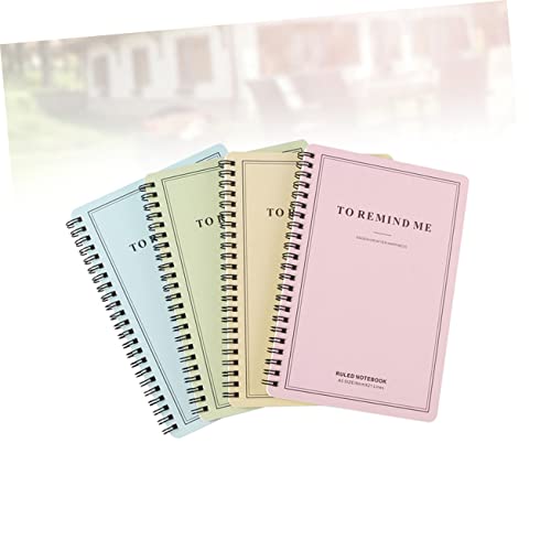 Bloc-notes pratique et carnet de notes à spirale avec couverture simple
