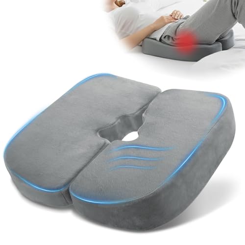 GAB Medical Bed Sore Cushions for Butt Adjustable Sacral & Coccyx Pressure Relief Pad (16-20) Medical Support Cushions Designed for Bedbound Patient Care