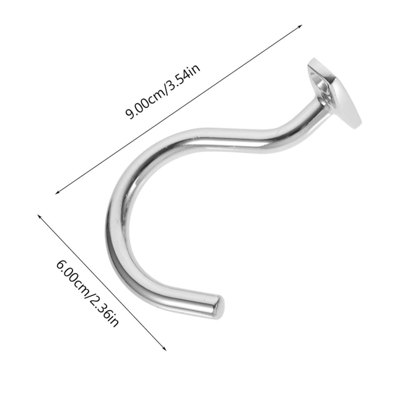 WHAMVOX 2 Sets Snooker Hook Billiard Table Accessory Pool Hook Sturdy Iron Material Wear-resistant Easy Install