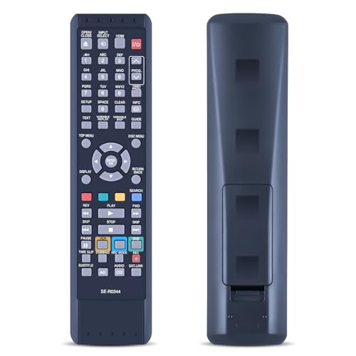 New Replacement SE-R0344 for Toshiba HDD DVD Recorder, Compatible with RD-XV60KB RDXV60KB RDXV59DTKB2 RD-XV59DT-K-TB RDXV60 RDXV59DT RD-XV59DT RDXV59DTKB RDXV59