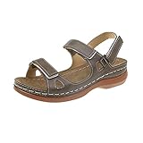 Matériau de semelle: Design élégant qui s’accorde avec toutes les tenues, telles que une robe bohème, un pantalon court en denim, attrayant et confortable à porter, parfait pour les vacances d'été au quotidien.