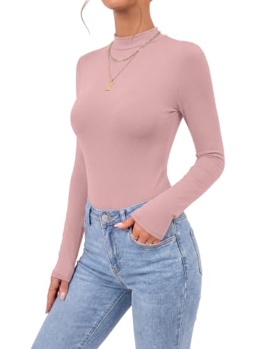 Image of OPOIPIN Women's Long Sleeve Basic Bodysuit