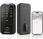 DREAME Smart Door Lock Turbo lite, Smart Locks for Front Door homekit, Apple Home Key Support, 12-Months Battery Life, AI Fingerprint, Smart Deadbolt Lock with App Control, IP54 Waterproof, Auto Lock