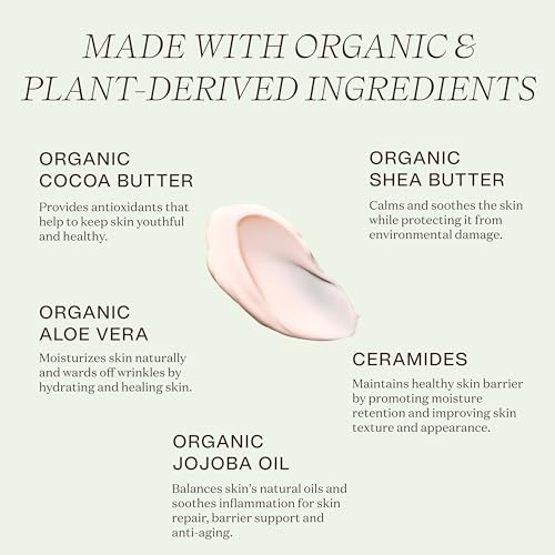 Ingreendients Hand & Body Lotion With Organic Cocoa Butter & Shea Butter - With Ceramides, Moisturizes and Rejuvenates Skin, Natural, Non Toxic, Vegan - Image 3