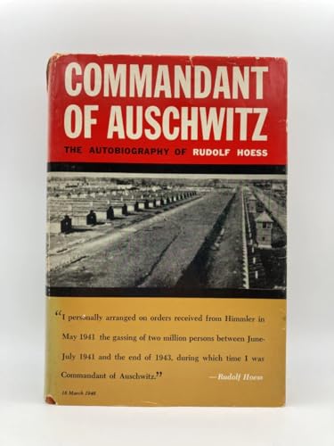 Commandant of Auschwitz the Autobiograph B000Q9TLKA Book Cover
