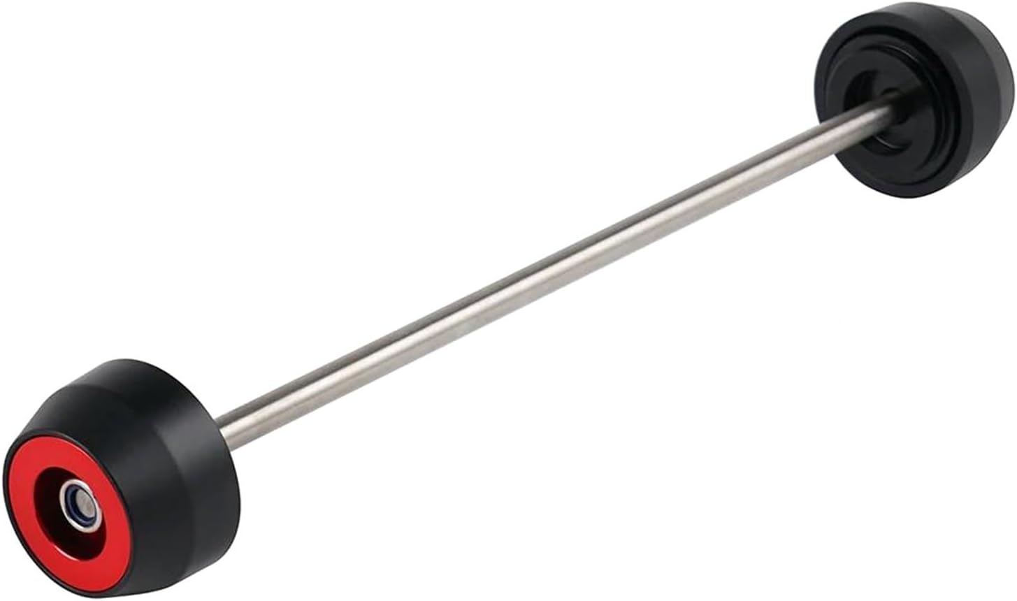 Motorcycle Wheel Protector for Y-AMAHA FZ-07 2013 2014 2015 2016 2017-2020 Motorcycle Accessories Front Rear Wheel Axle Fork Crash Slider(Red)