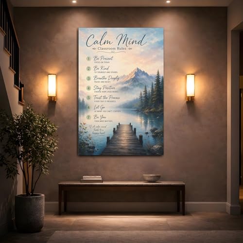 Tableau canvas Nature Calm Mind pour résoudre les problèmes de focus - 2