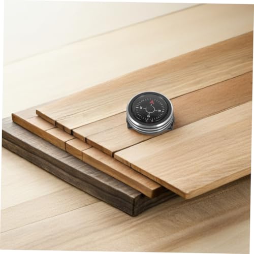 Brújula de reloj metálica desmontable para camping y senderismo miniatura 5