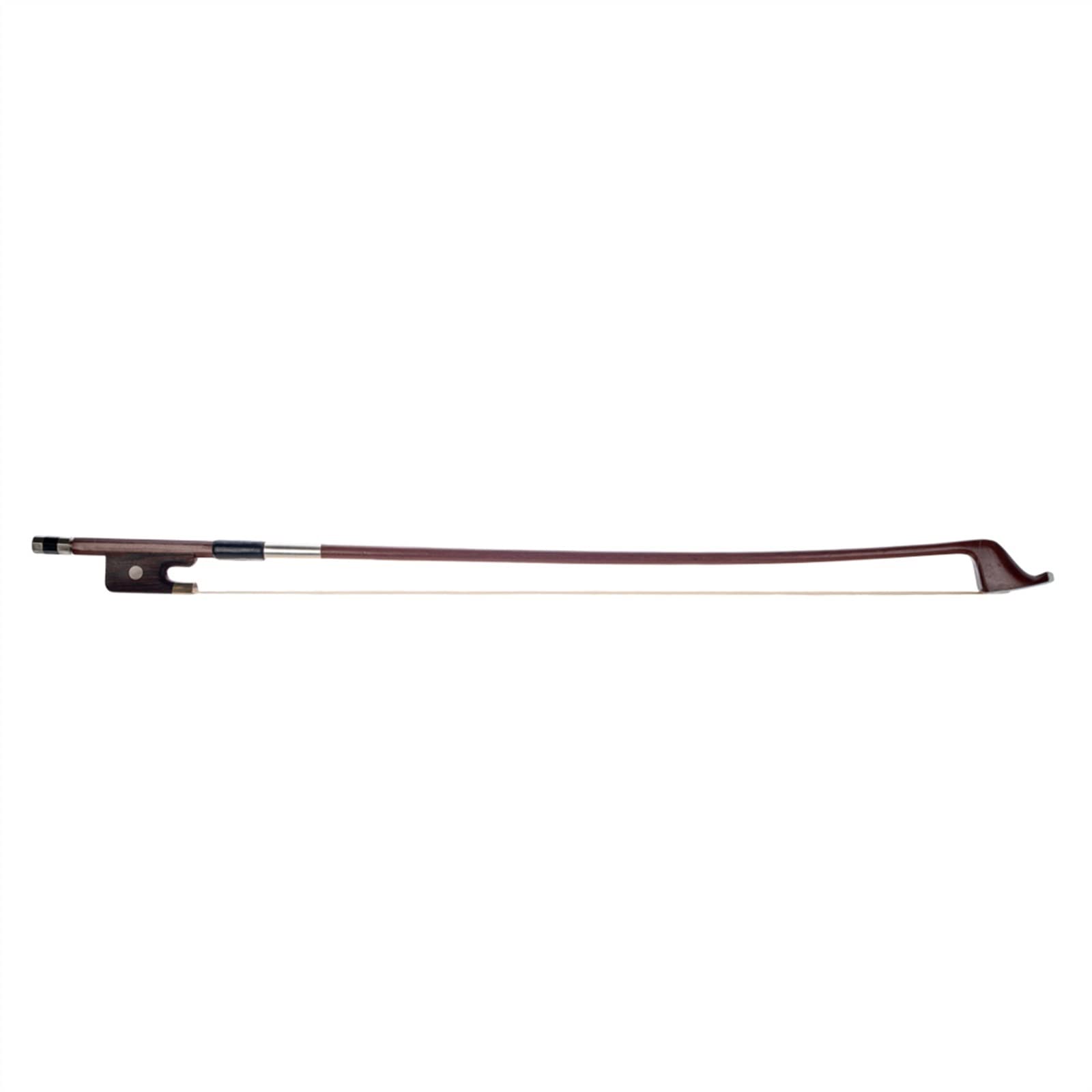 bogen für violine Handgefertigter Brasilholz-Kontrabass-Bogen, Pferdehaar, Französischer Stil, Für 1/2 Bass, Fiddle, Saiten, Instrumente, Zubehör violine bogen