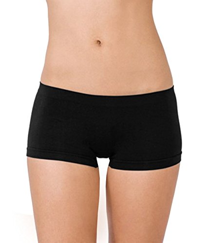 Image of Selfcare Women Soft Cotton Sinker Mid Waist Boyshorts Panties with Concealed Elastic Panel Pack of 3