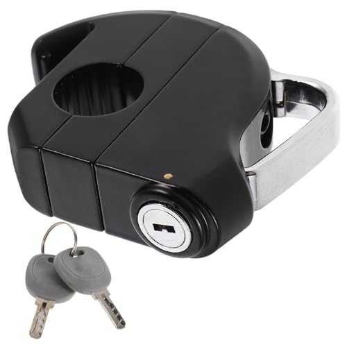 Candado para casco que evita cargar con el equipo al aparcar la moto