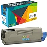 Do it Wiser Compatible High Yield Toner Cartridge for Oki C5500 C5500N C5500DN C5800 C5800N C5800DLN C5900 C5900N Black