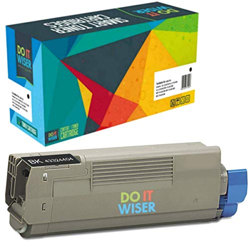 Do it Wiser Compatible Toner Cartridge for Oki C5500 C5500N C5500DN C5800 C5800N C5800DLN C5650-43324404 (Black)