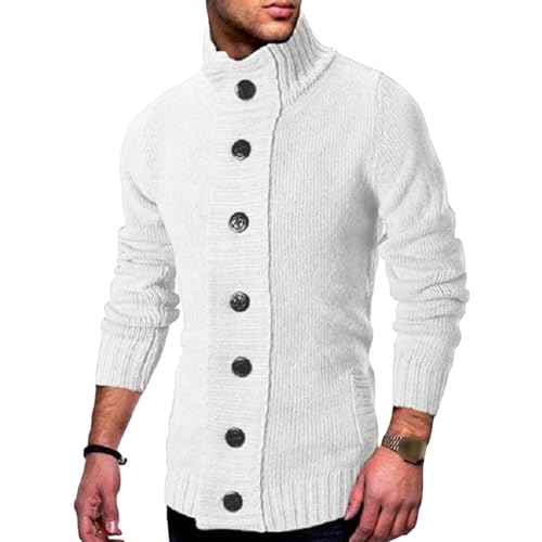 Pull col montant décontracté pour sorties de week-end masculines