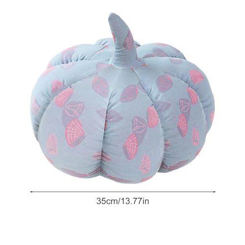 Almohada de calabaza de Halloween en peluche 3D suave para sofá 5