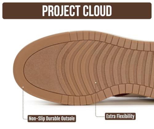 Image of Project Cloud Platform Sneakers for Women - Lightweight Memory Foam Insole Womens Sneakers - Non-Slip Fashion Sneakers for Women Footwear - Women's Fashion Platform Shoes (Nita)