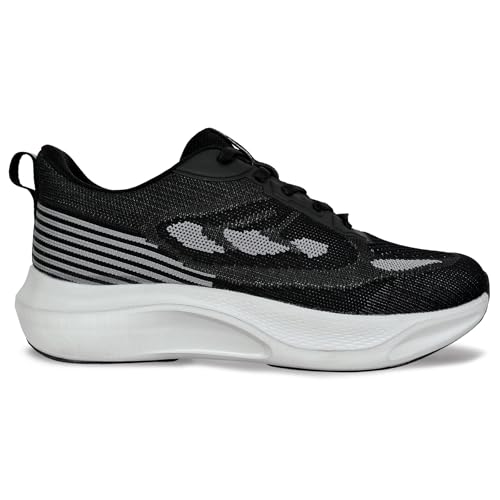 Image of Allen Cooper Glide Reborn Walking,Road Running,Cricket,Gym,Sports Comfortable Extra Max Cushion with Memory Foam Insole Walking Shoes for Men