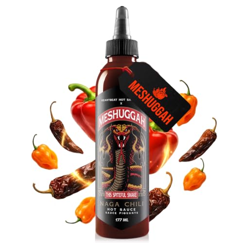Sauce piquante Heartbeat Meshuggah Naga 177 mL