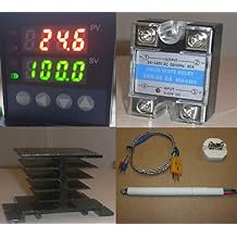 Ramp Soak Temperature Controller Kiln SSR Thermocouple Programmable Control 60 Segment