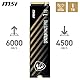 MSI SPATIUM M470 PRO SSD 1 TB – PCIe 4.0 NVMe M.2 interne Solid-State-Festplatte, 6000 MB/s Lesen & 4500 MB/s Schreiben, 3D NAND, integrierte Datensicherheit, Center – 5 Jahre Qualität (320 TBW)