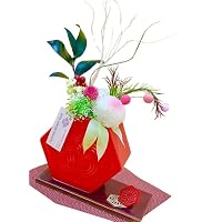Amazon｜敬老の日プレゼント 和花専科 梅結び 雛 ひな 枯れない花
