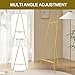 Gold Easel Stand for Sign - Heavy Duty Metal Freestanding Adjustable Display Stand (3-Tier), Large Professional Easel for Paintings, Artwork & Commercial Displays, Durable Exhibition Easel