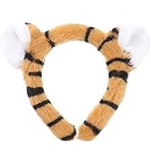 Beaupretty 1pc Halloween hairband Animal Ear Headbands Cosplay Hairhoop Tiger Ear Headband Hallow...