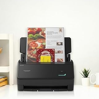 ScanSnap iX2400 Scanner A4 Noir – Numérisation recto verso ultra-rapide 45 ppm, chargeur automatique de documents, USB 3.2, Wi-Fi et Bluetooth, scanner de bureau haute résolution